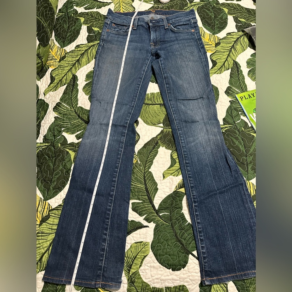 7 For all Mankind  boot cut jeans 27